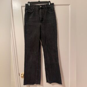 Zara High Rise, Wide Cut Jean